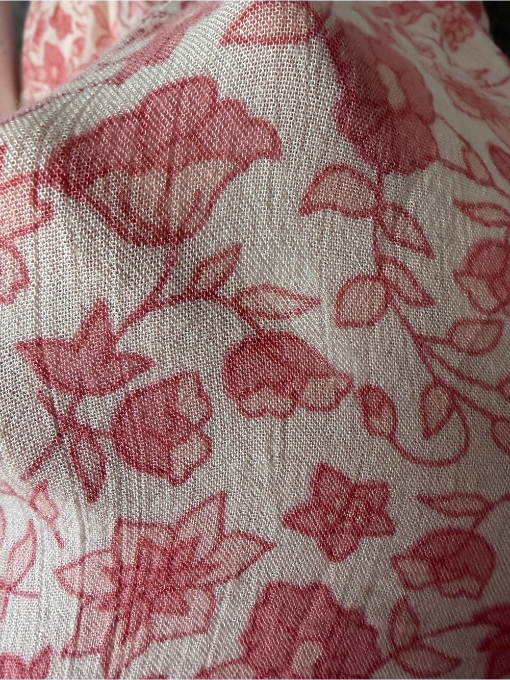 Cutout Peacock Halter Tie Neck Back Peachy Pink Burgundy Boho Vacation Dress S - Picture 13 of 13